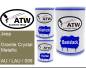 Preview: Jeep, Granite Crystal Metallic, AU / LAU / 099: 500ml Lackdose + 500ml Klarlack + 250ml Härter - Set, von ATW Autoteile West.